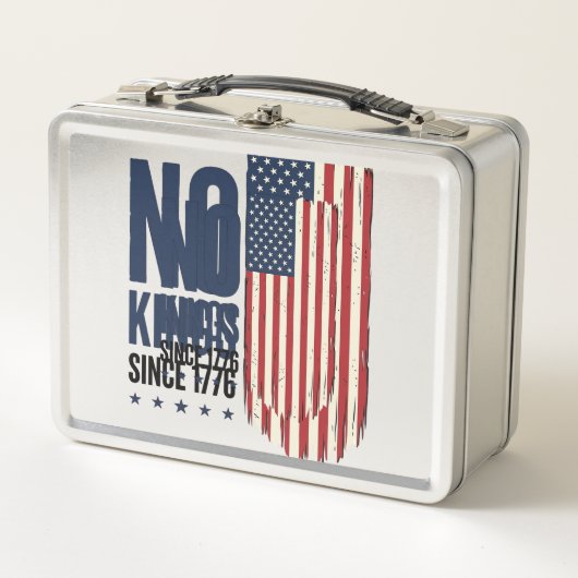 Lunch Box Chemise de conception de drapeau patriotique sans (Devant)