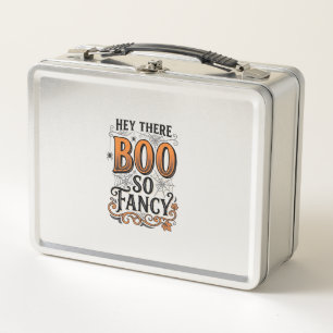 Lunch Box Chemise de Halloween Boo Gravure Vintage Mignonne