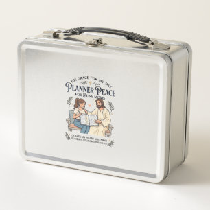 Lunch Box Chemise de planificateur de maman à domicile Jésus