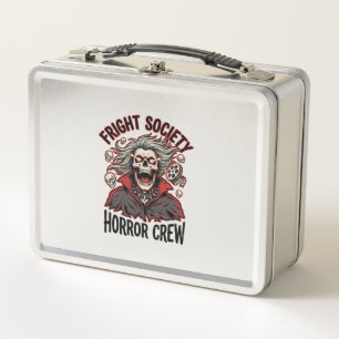 Lunch Box Chemise d'horreur vintage Fright Society Skull Des