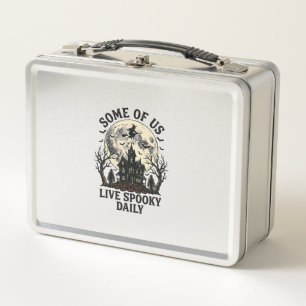 Lunch Box Chemise Halloween tous les jours avec lune hantée