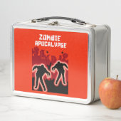 Lunch Box Chemise pour enfants Zombie Apocalypse (En situation)