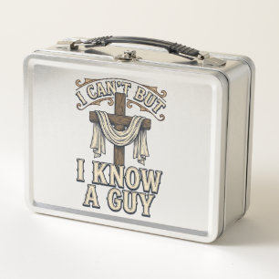 Lunch Box Chemise Vintage Christian Cross Je Connais un Mec