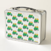 Lunch Box Cher bébé dinosaure camion poubelle retour 2 école (Dos)