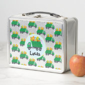 Lunch Box Cher bébé dinosaure camion poubelle retour 2 école (En situation)