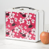 LUNCH BOX CHERRY BLOSSOM - SAKURA (ROUGE) (En situation)