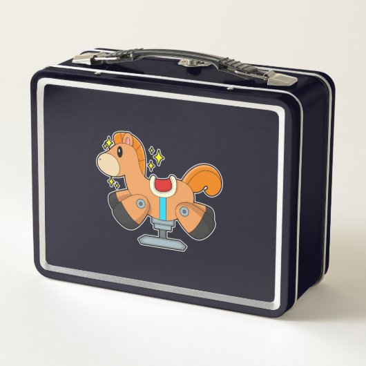 Lunch Box Cheval à roche (Dos)