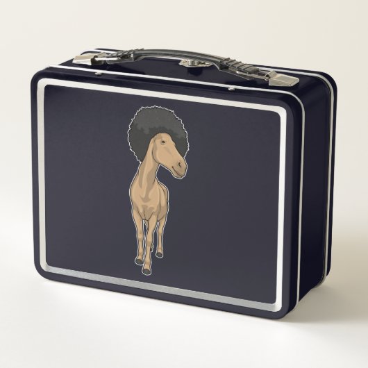 Lunch Box Cheval Afro (Dos)