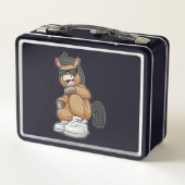 Lunch Box Cheval avec de grosses chaussures (Dos)