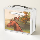 Lunch Box Cheval Brown (Dos)