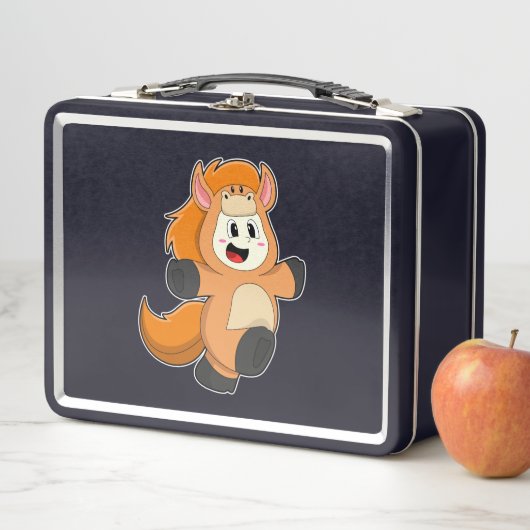 Lunch Box Cheval en costume (En situation)