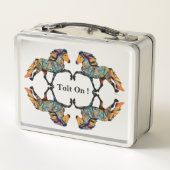 Lunch Box Cheval islandais Pop Art (Dos)