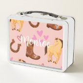 Lunch Box Cheval Lover rose (Dos)