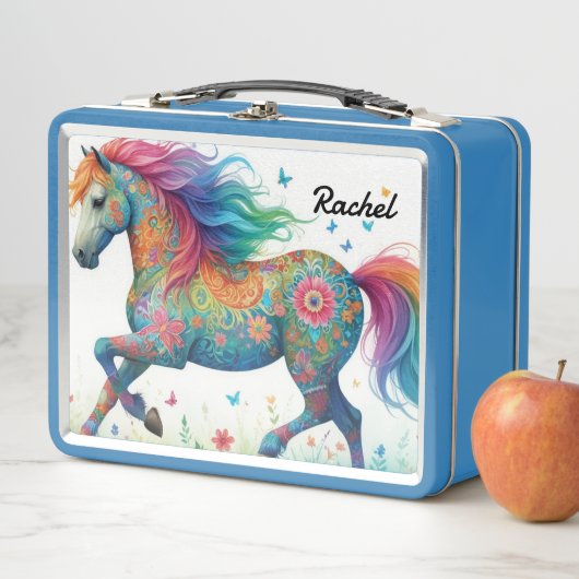 Lunch Box Cheval magique (En situation)