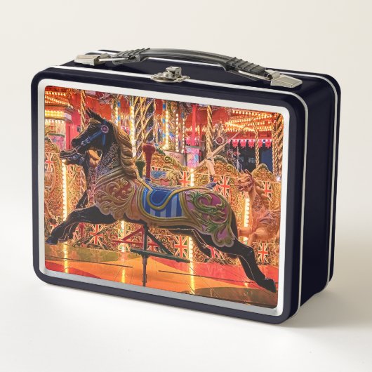 Lunch Box Cheval noir (Devant)