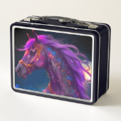 Lunch Box Cheval pourpre Ai (Dos)