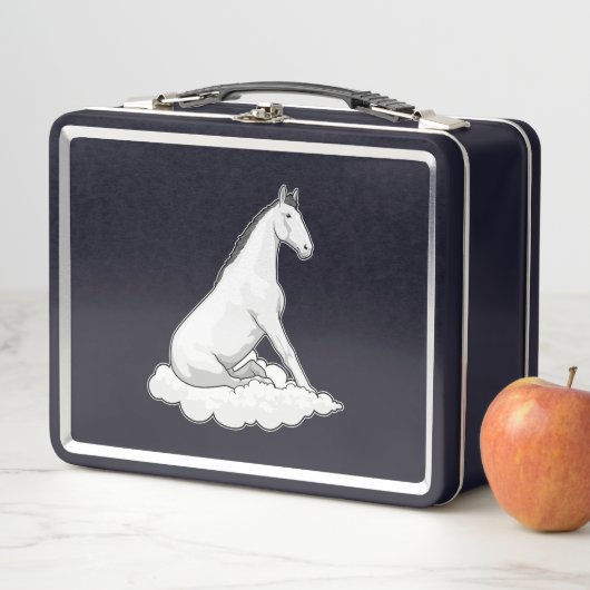 Lunch Box Cheval sur nuage (En situation)