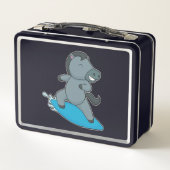 Lunch Box Cheval Surfer Sports nautiques (Dos)
