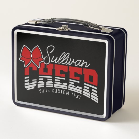 Lunch Box Cheval Team AJOUTER LE NOM École Athlète Pom-pom g (Devant)