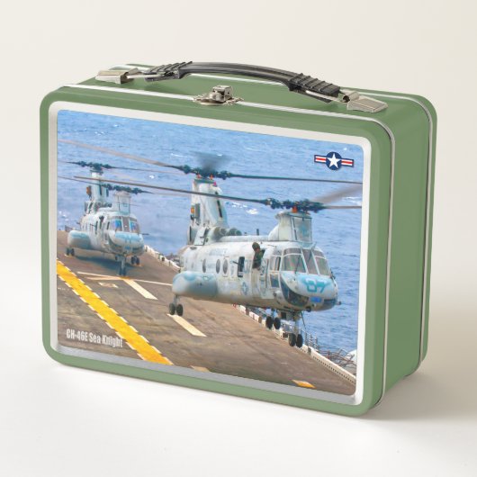 LUNCH BOX CHEVALIER DE MER CH-46E (Devant)
