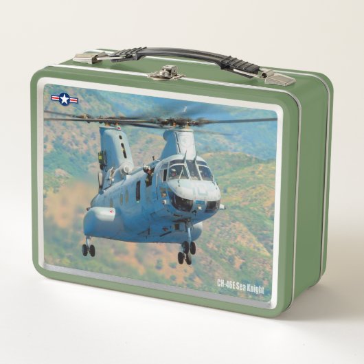 LUNCH BOX CHEVALIER DE MER CH-46E (Devant)