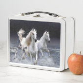 Lunch Box Chevaux à lancer l'oreiller (En situation)