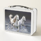 Lunch Box Chevaux à lancer l'oreiller (Dos)