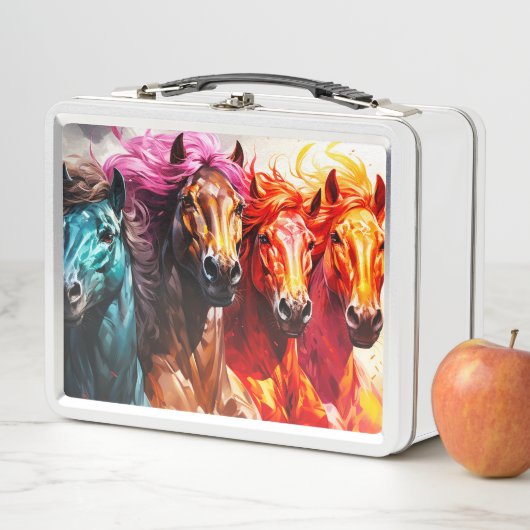 Lunch Box Chevaux Ai (En situation)