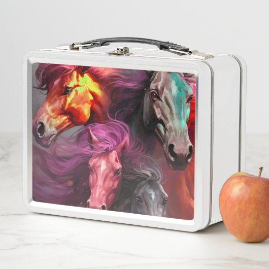 Lunch Box Chevaux Ai (En situation)