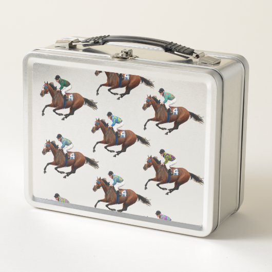 Lunch Box Chevaux de course (Devant)