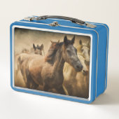 Lunch Box Chevaux du quartier américain (Devant)