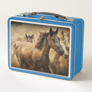Lunch Box Chevaux du quartier américain