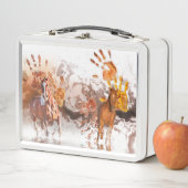 Lunch Box Chevaux sauvages MAINS SAUVAGES (En situation)