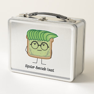 Lunch Box Cheveux de graisseur en verre de hippie de pain