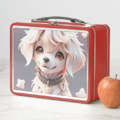 Lunch Box Chibi Golden Retriever Puppy (En situation)