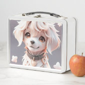 Lunch Box Chibi Golden Retriever Puppy (En situation)