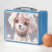 Lunch Box Chibi Golden Retriever Puppy (En situation)