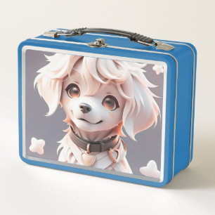 Lunch Box Chibi Golden Retriever Puppy