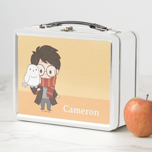 Lunch Box Chibi HARRY POTTER™ & Hedwig (En situation)