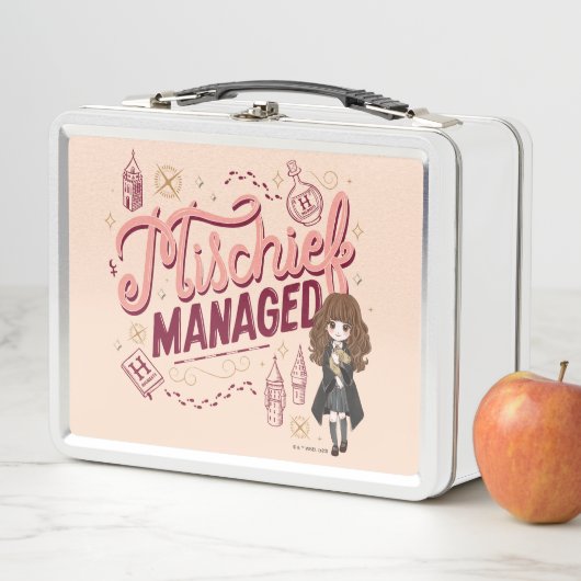 Lunch Box Chibi Hermione "Le mal géré" (En situation)