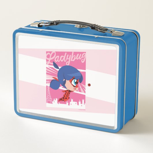 Lunch Box Chibi Ladybug à Paris (Dos)