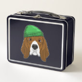 Lunch Box Chien avec Beanie (Devant)