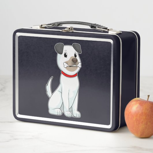 Lunch Box Chien avec os (En situation)