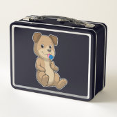 Lunch Box Chien avec Sucreries Sucette (Dos)