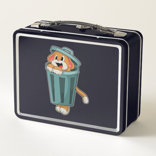 Lunch Box Chien avec Trashcan (Dos)