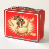 Lunch Box Chien chaud Dachshund (Dos)