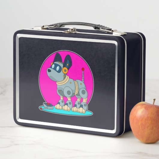 Lunch Box Chien comme robot (En situation)