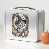 Lunch Box Chien Dalmatien Halloween (En situation)