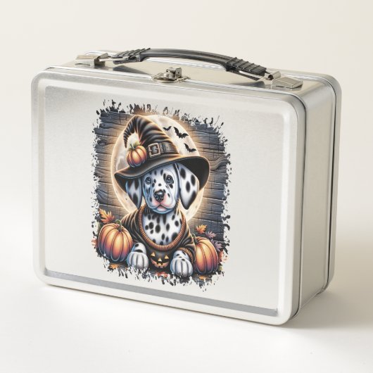 Lunch Box Chien Dalmatien Halloween (Devant)