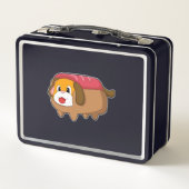 Lunch Box Chien dans Hotdog (Dos)